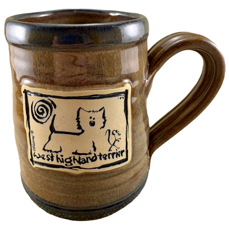 West Highland Terrier Mug Deneen Pottery