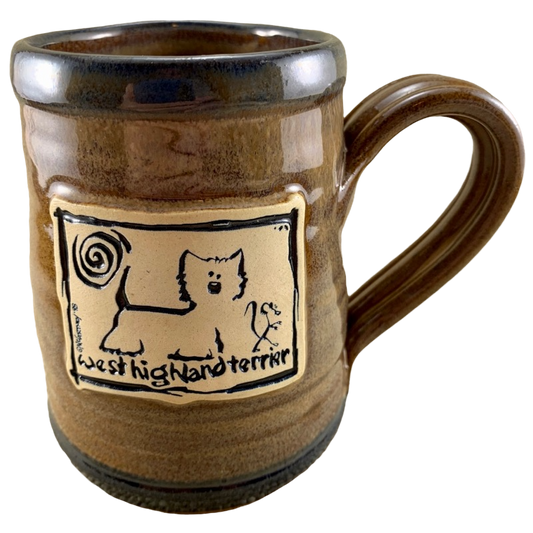 West Highland Terrier Mug Deneen Pottery
