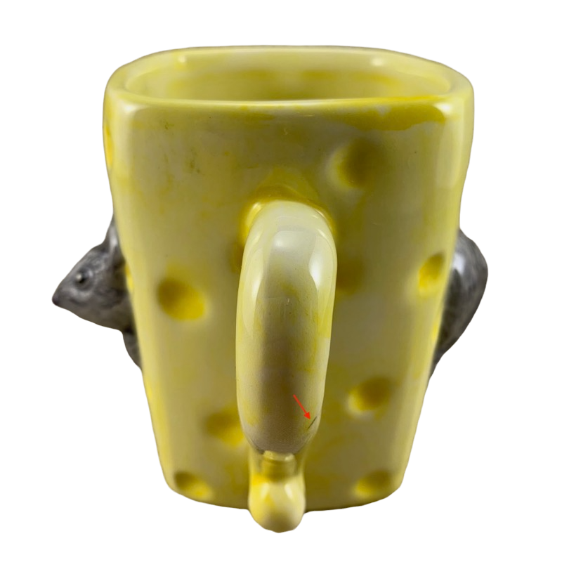 Wisconsin Cheese 3D Figural Mouse Mug