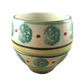 Abstract Green Circles Pottery Style Mug Anthropologie