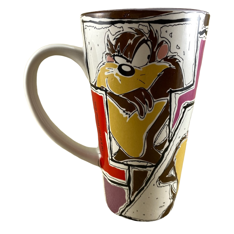 Taz Tazmanian Devil Looney Tunes Tall Latte Mug Gibson