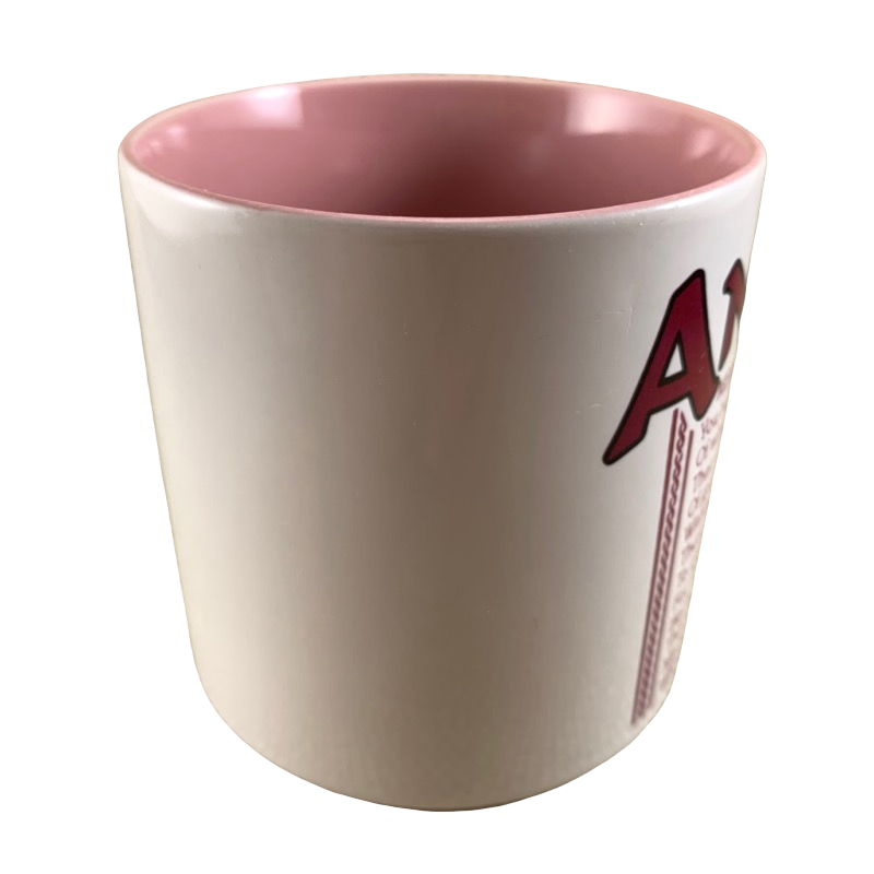 ANN Poetry Name Pink Interior Mug Papel