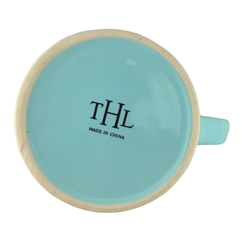 It Is What It Is Blue Mug With White Interior THL