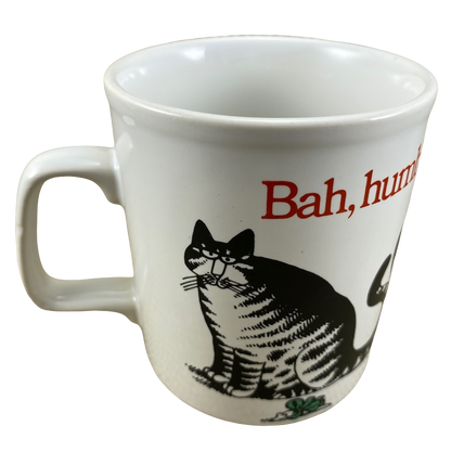 B Kliban Bah Humbug Cats Mug Kiln Craft