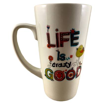 Life Is Crazy Good Mug Natural Life