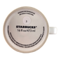 Colorful XOXO On Heart Tall White 16oz Mug Starbucks