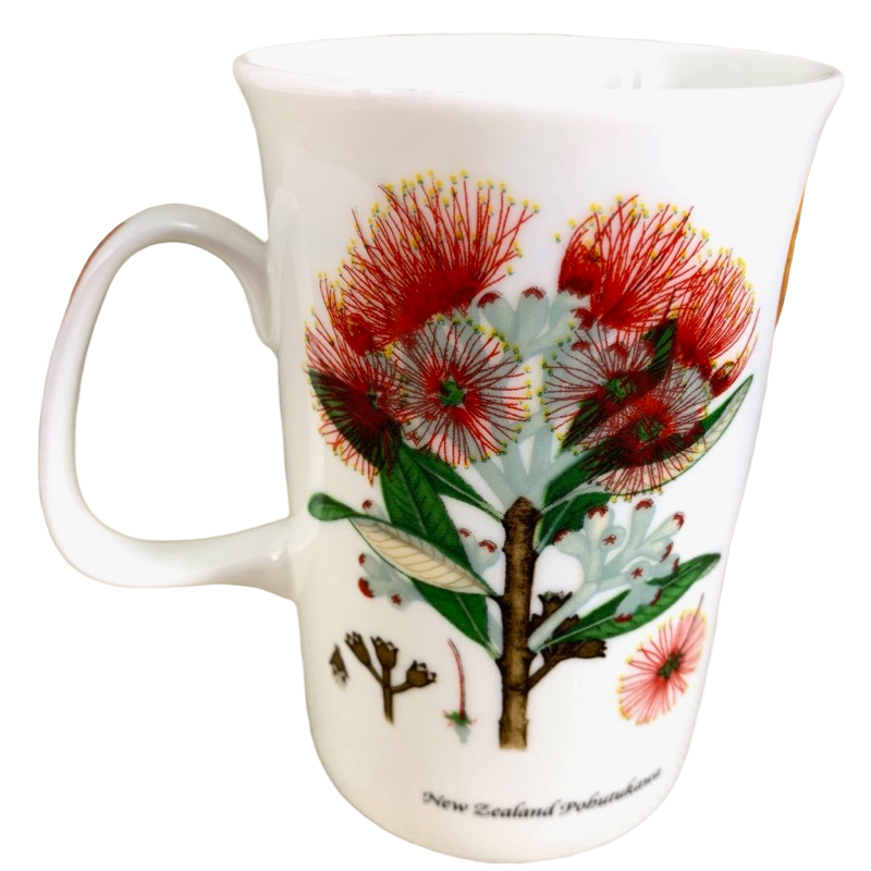 Wildflowers Of New Zealand Pohutukawa Mug Ashdene