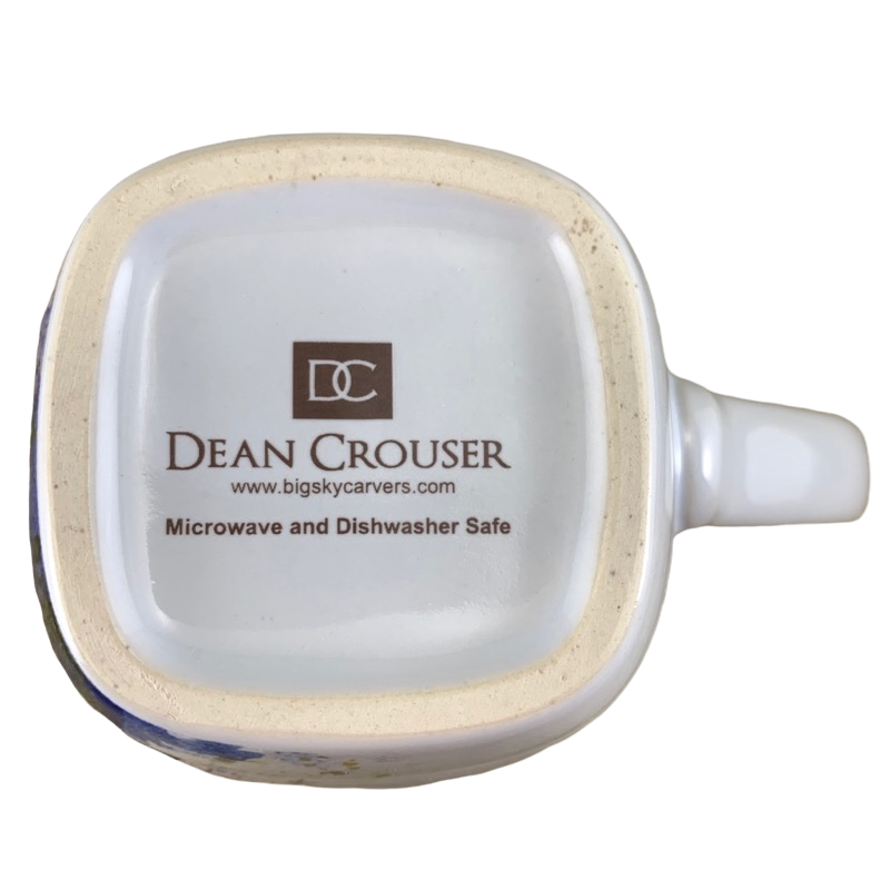 Dean Crouser Watercolor Moose Tan Inside Mug Big Sky Carvers