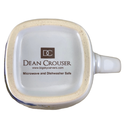 Dean Crouser Watercolor Moose Tan Inside Mug Big Sky Carvers