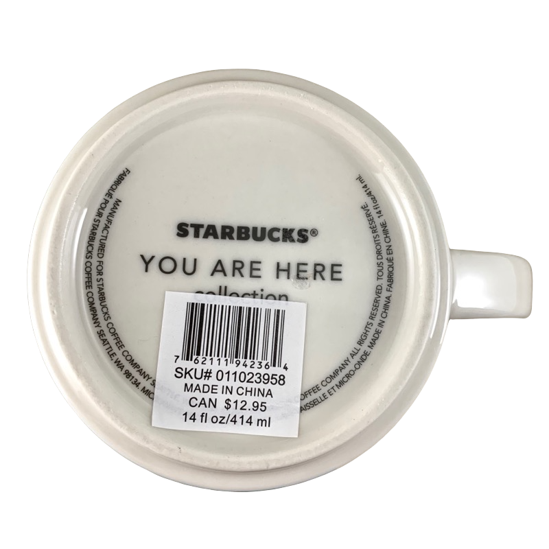 Starbucks deals You Are Here Mug-Reserved