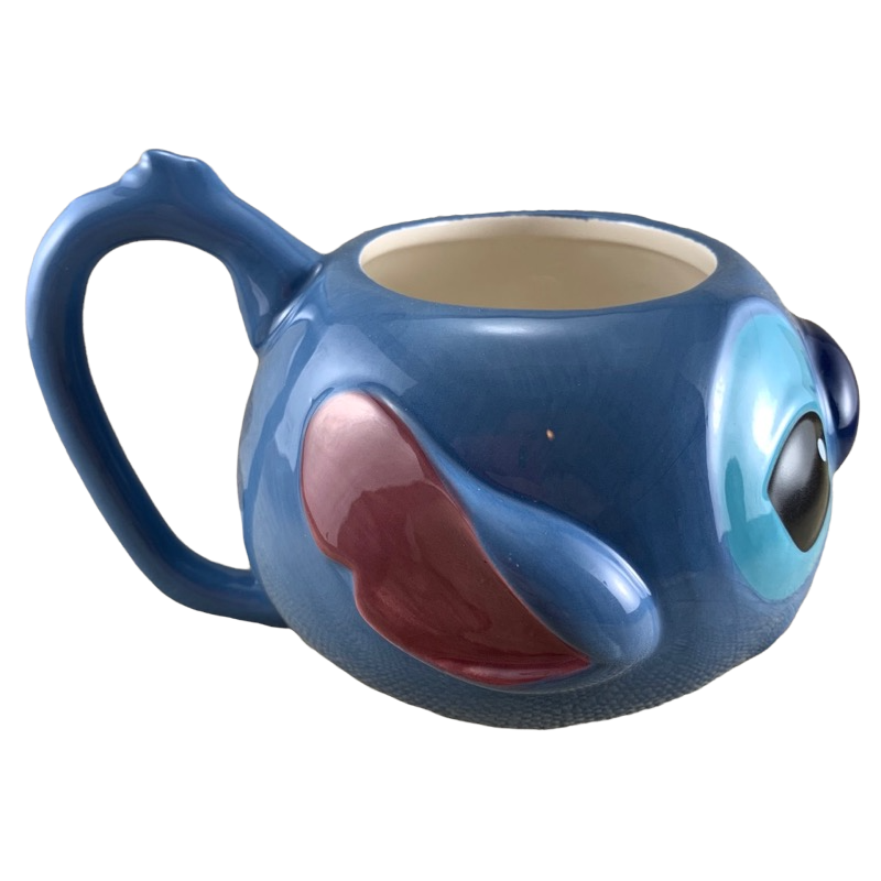 Official Disney Store 3D Stitch Figural Mug From Lilo And Stitch