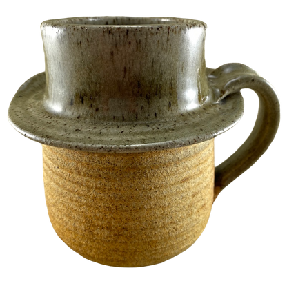 Ugly Face Pottery Cowboy Mug