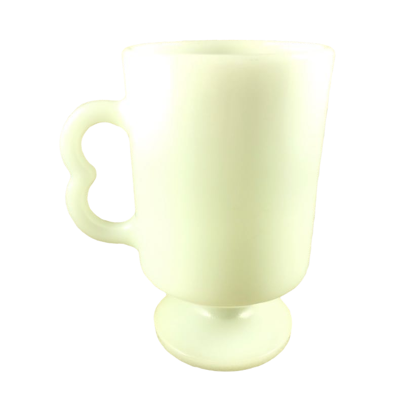 Canada Milk Glass Pedestal Mug Royal Specialty Sales