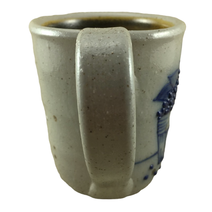 Blueberry Basket Salt Glazed Pottery Mug Salmon Falls Stoneware