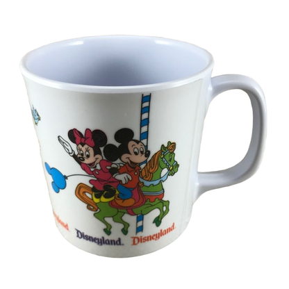 Disneyland Characters On A Carousel Mug Disney