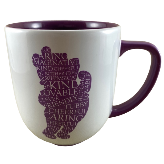 Winnie The Pooh Silhouette Positive Words Collage Mug Disney Parks
