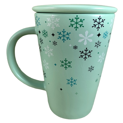 Snowflakes Mug & Lid David's Tea