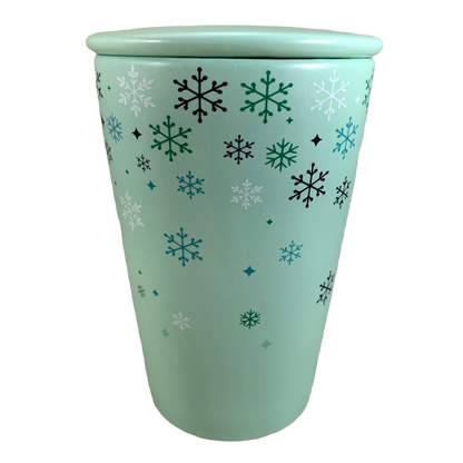 Snowflakes Mug & Lid David's Tea
