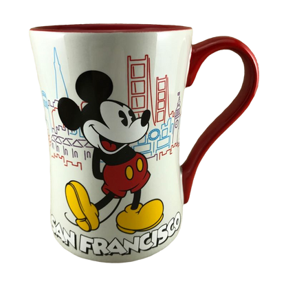 Mickey Mouse San Francisco Mug Disney Store