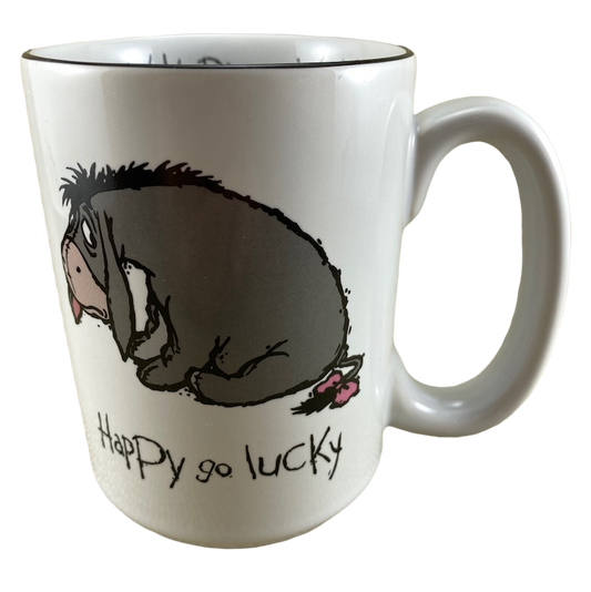 Eeyore Happy Go Lucky Walt Disney World Mug