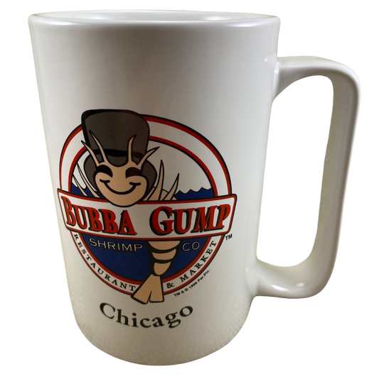 Bubba Gump Shrimp Co Restaurant & Market Chicago Dream But Don't Quit Your Day Job Forrest Gump Mug