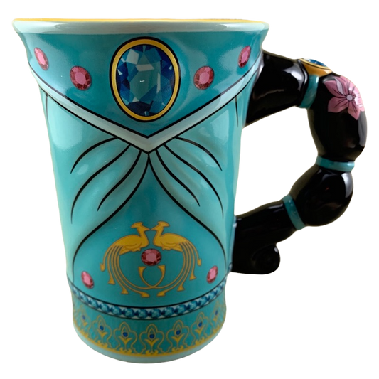 Princess Jasmine Hair Handle Signature Mug Disney Parks