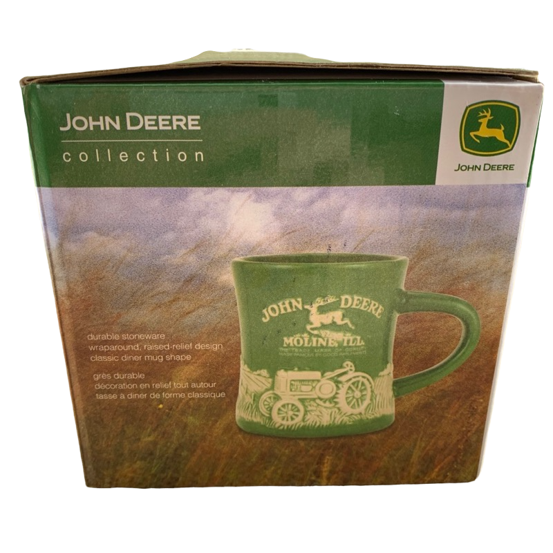 John Deere Collection Raised Relief Tractor Diner Mug M Cornell Importers