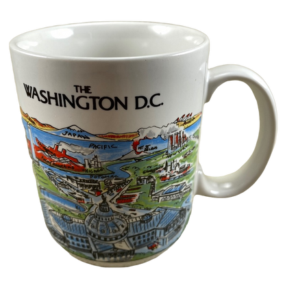 A View Of The World The Washington D.C. Mug City Mugs