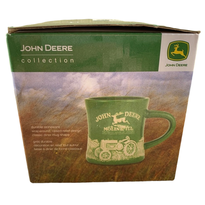 John Deere Collection Raised Relief Tractor Diner Mug M Cornell Importers