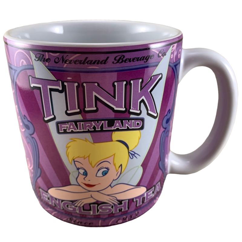Tinker Bell Tink Fairyland English Tea Mug Disney Store
