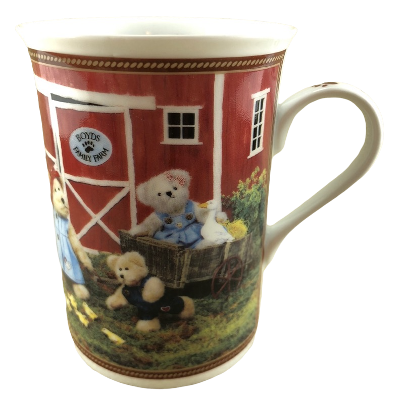 Family Farm Boyds Bear Collectors Mugs The Danbury Mint Mug Barista