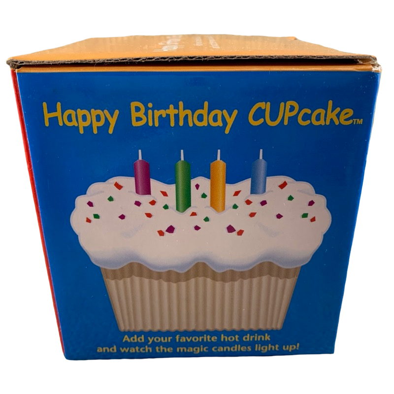 Happy Birthday CUPcake Heat Changing Mug Wynn Wolfe OriginALLs NEW IN BOX