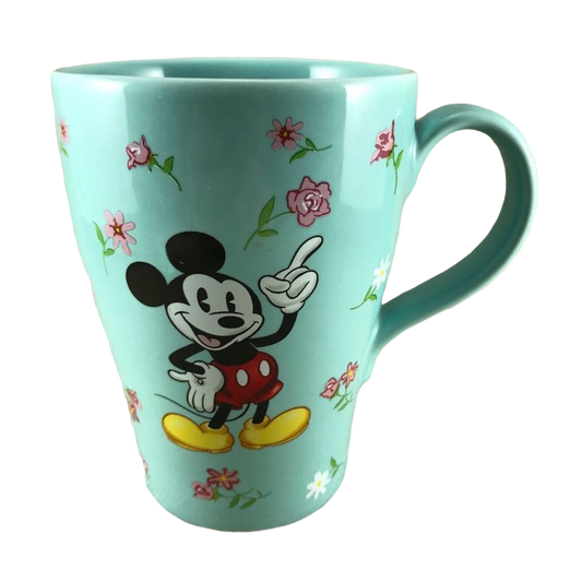 Mickey Mouse Standing Among Flowers Mug Disney Store