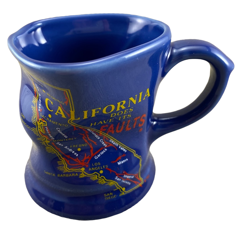California Does Have Its Faults Mug Westwood NEW