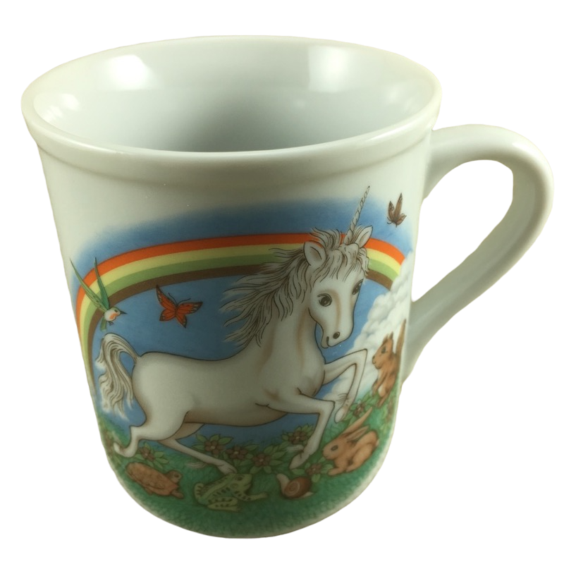 Unicorn And Rainbow Mug