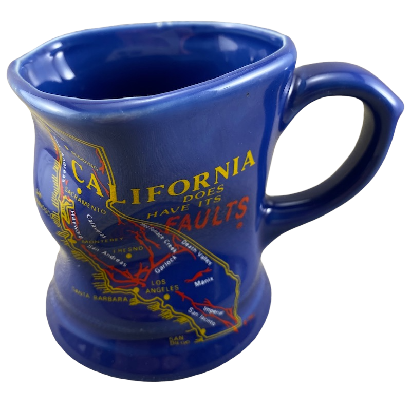 California Does Have Its Faults Mug Westwood NEW