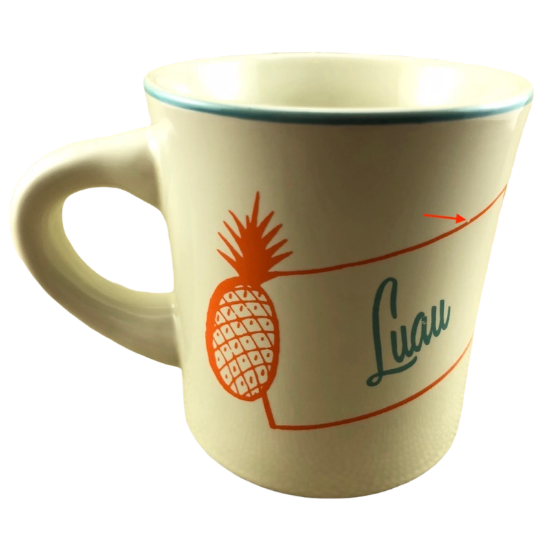 Luau Pineapple Diner Mug Tommy Bahama