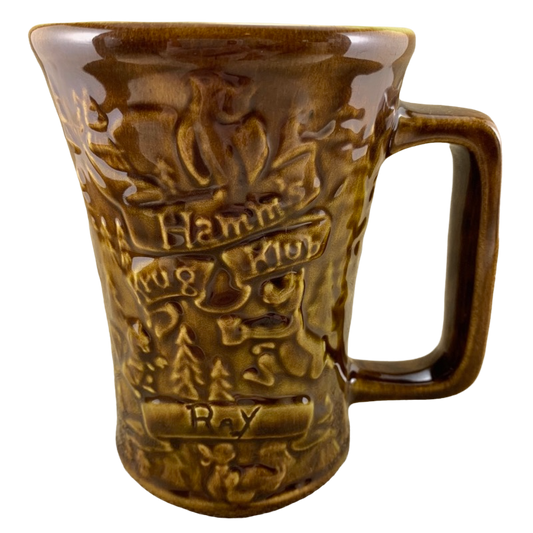 Hamm's Krug Klub Embossed Ray Mug