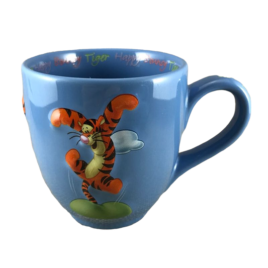 Happy Bouncy Tiger Embossed Tigger And Kessie Mug Disney