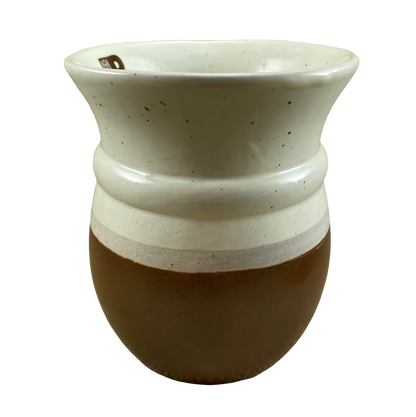 Peet's Coffee & Tea 16oz Two Tone Pottery Style Mug