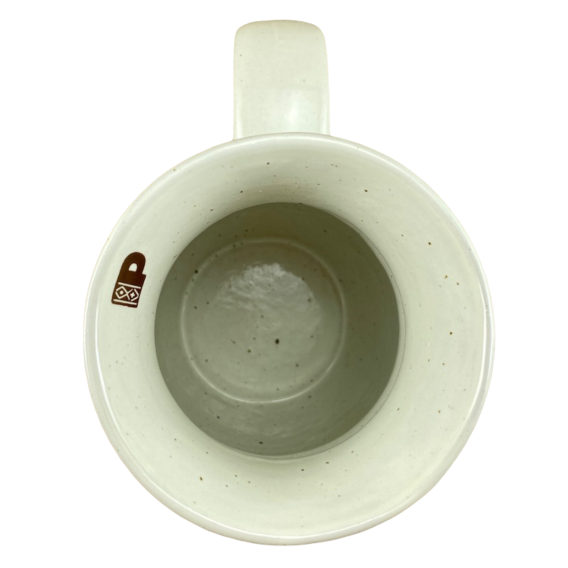 Coffee Mug Cup Peets Coffee and Tea Brown Advertising Bodum