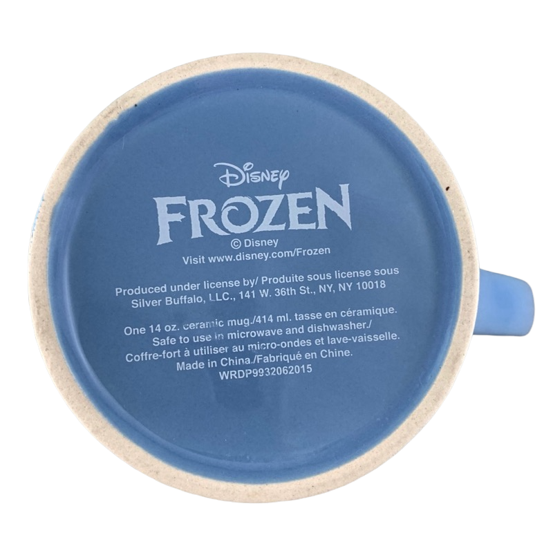Frozen Let It Go Elsa Mug Disney Silver Buffalo
