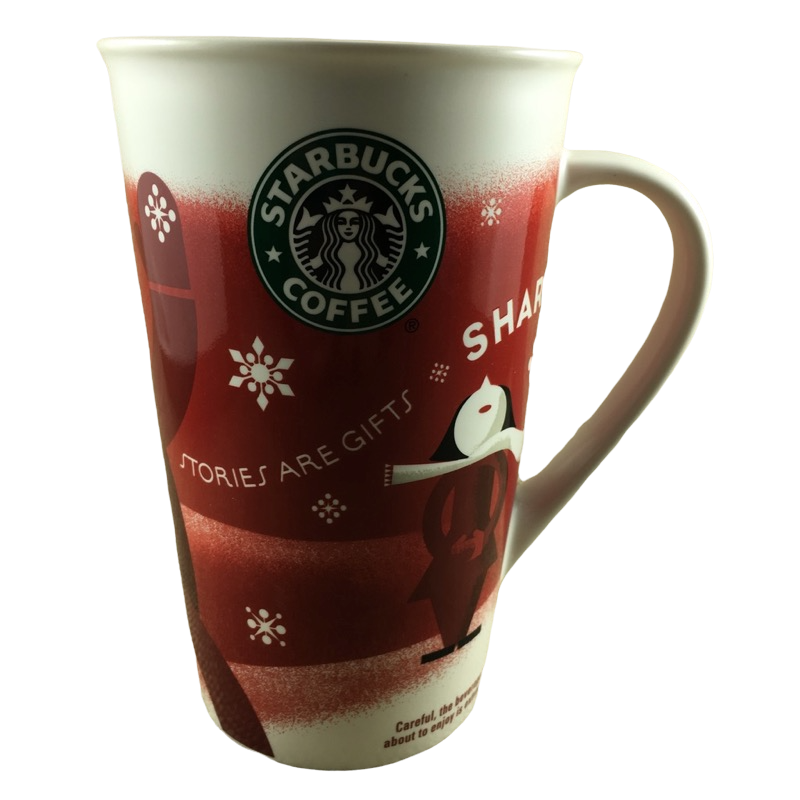 Christmas Stories Are Gifts Mug 2010 Starbucks