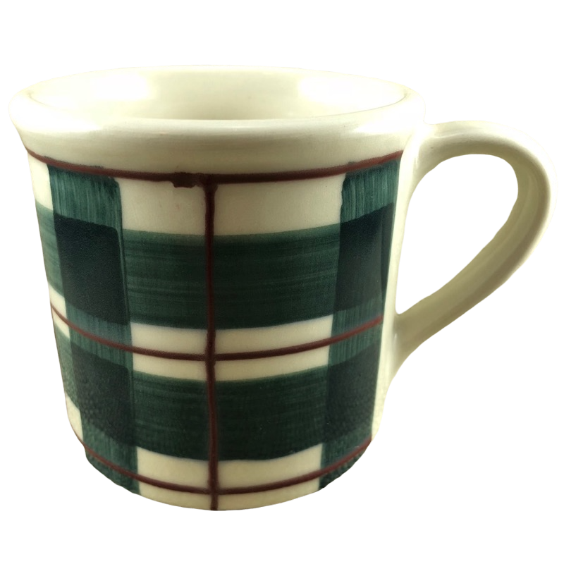 Buffalo Check Green Plaid Mug Hartstone – Mug Barista