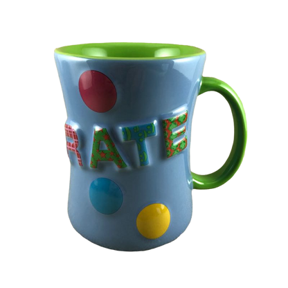 Celebrate Embossed Colorful Dots Mug