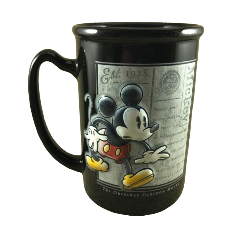 Mickey Mouse Embossed The Original Cartoon Mouse Mug Disney