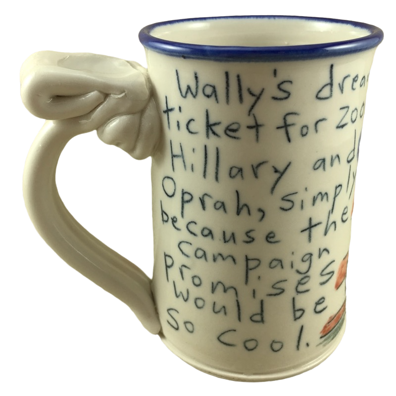 Wally's Dream Ticket For 2008 Mug Tom Edwards