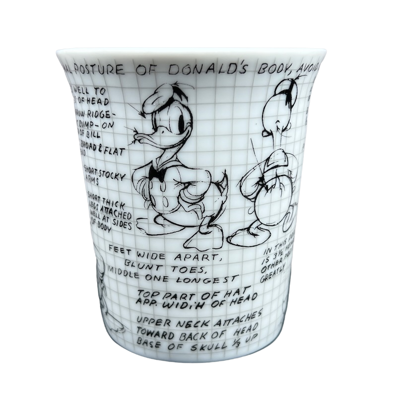 Donald Duck Sketch Book Mug Disney