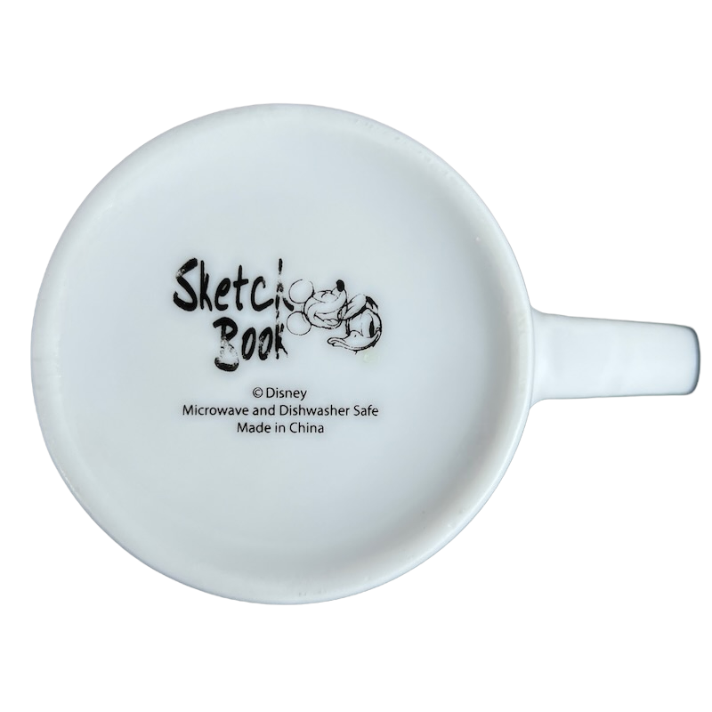 Donald Duck Sketch Book Mug Disney