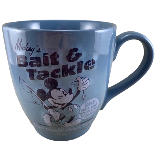 Mickey Mouse Bait & Tackle Mug Disney Store